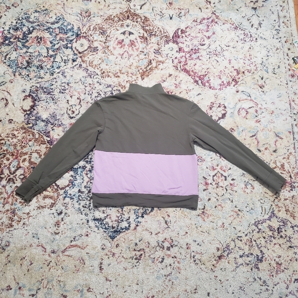 Pact Organic Cotton Quarter Zip Pullover Sweatshirt Jacket Women's Small S - Picture 3 of 11